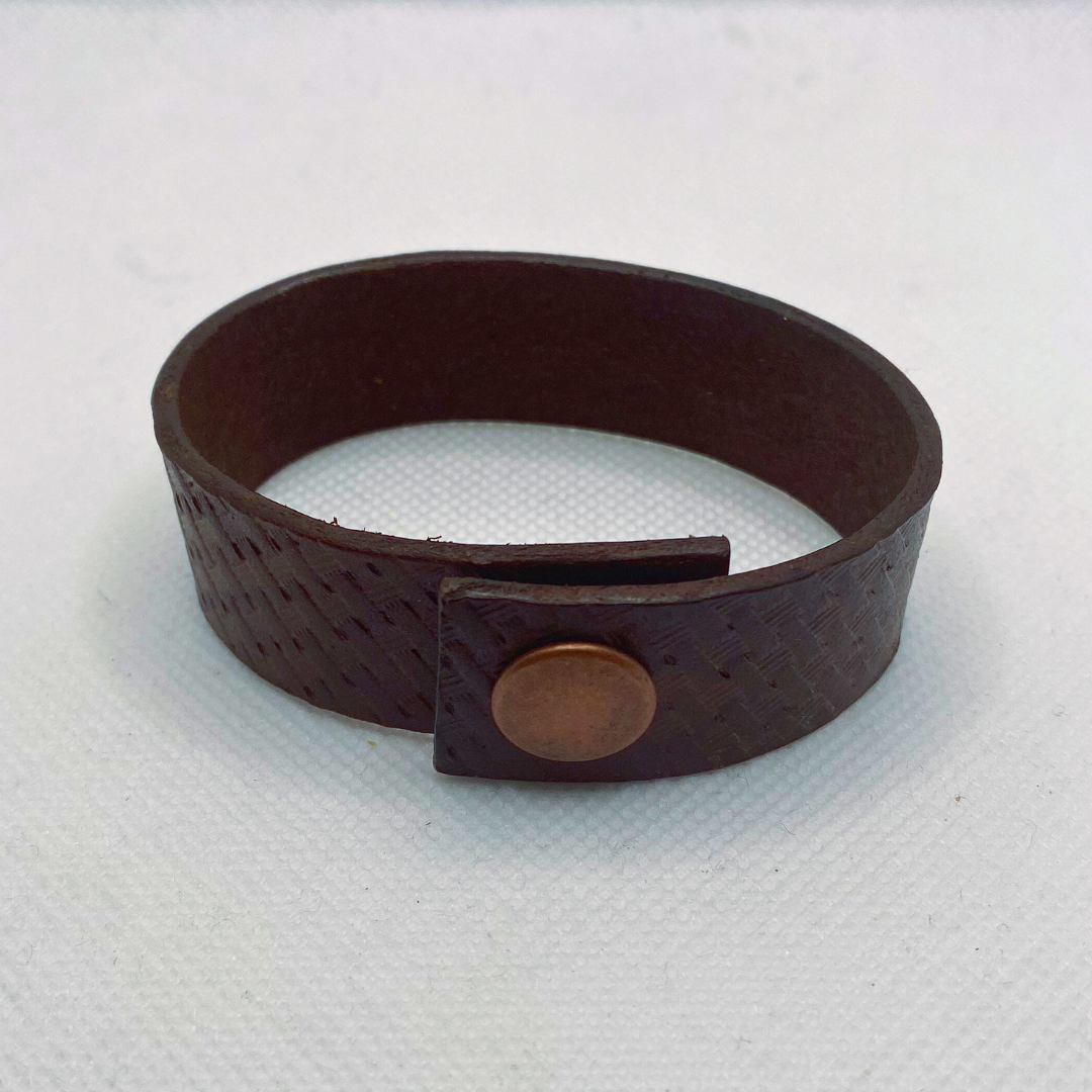 Rope Weave Leather Bracelet