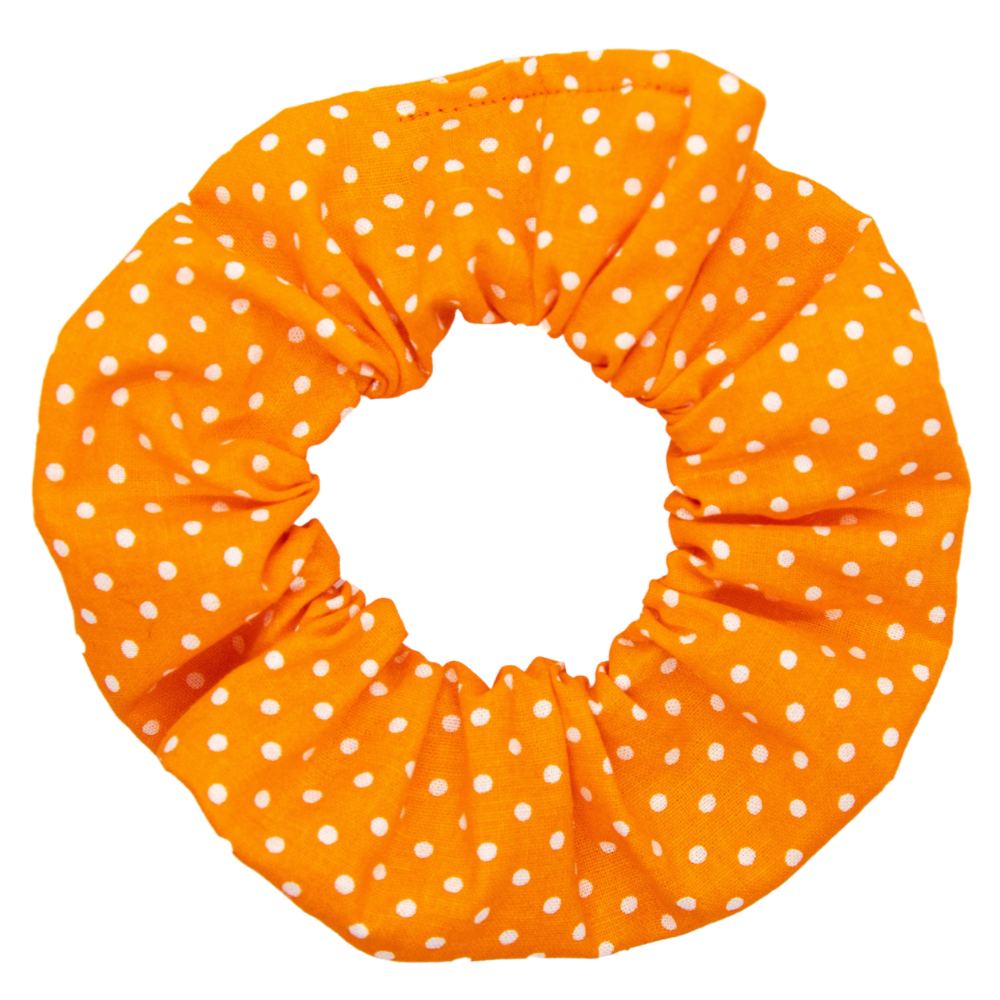 Orange Polka Dots