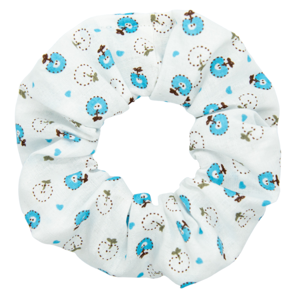 Blue apples Scrunchie